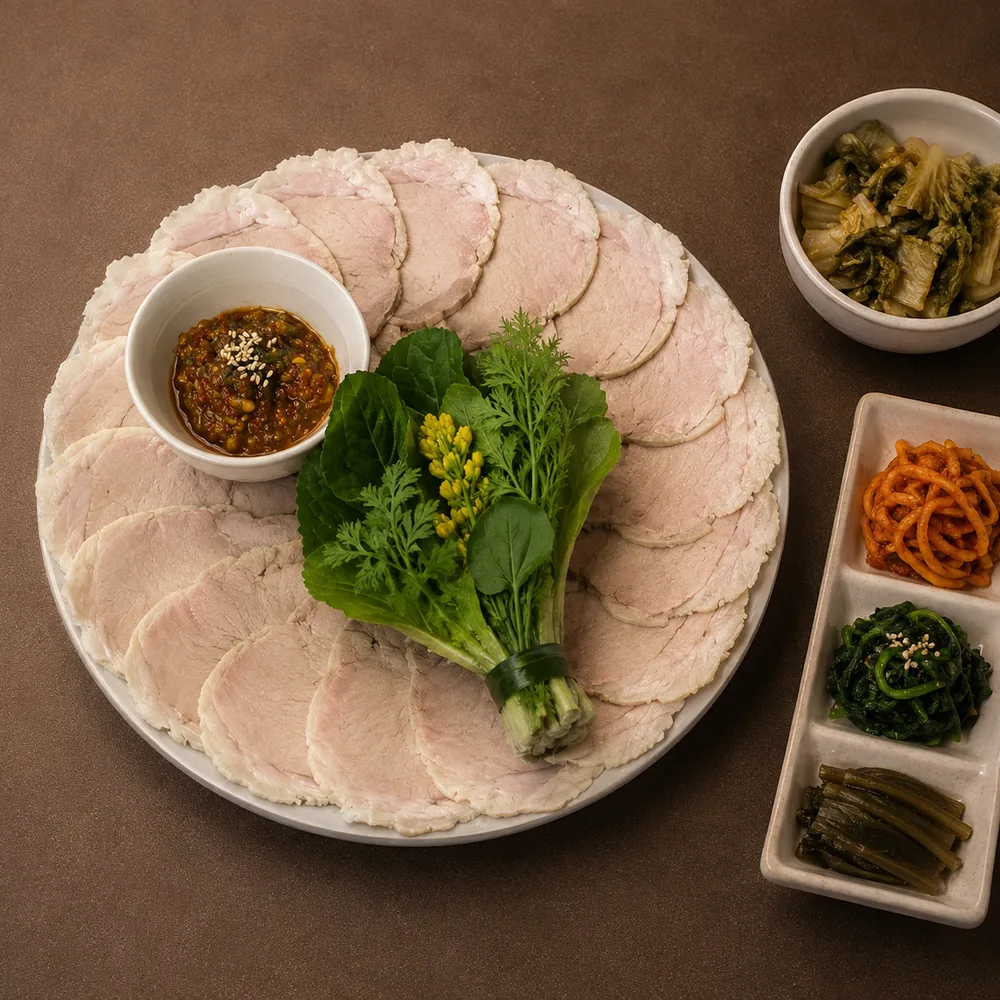 냉제육 & 쌈채소